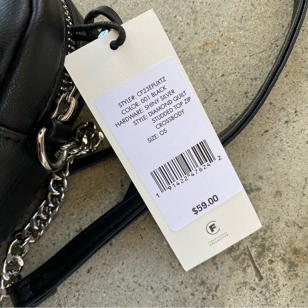 Rebecca Minkoff | Quilted Studded Crossbody Bag - Picture 14 of 14